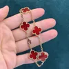 Arpels Four Clover armband dames gouden hanger 18k sieraden topontwerper voor meisjes het beste huwelijkscadeau Moederdag I6HV