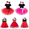 Meisjes jurken jurk meisjes chique Halloween cosplay prinses tutu jurken rode kerstvermising kostuum fantasy vestidos 230520