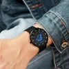 Montres-bracelets marque hommes montres minimaliste affaires en acier inoxydable maille ceinture Quartz montre-bracelet hommes décontracté en cuir horloge Relogio