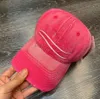 Nieuwe cowboy hoed honkbal cap hoogwaardige modeontwerpersbalencii hoed heren en dames klassieke luxe hoeden hot search -producten