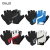 Cycling Gloves Giyo Breathable Lycra Fabric Unisex Road Bike Riding MTB DH Racing Outdoor Mittens Bicycle Half Finger Glove 230520