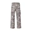 Jeans pour hommes Mode pour hommes Camouflage Cargo Pants High Street Workwear Denim Pantalons avec de grandes poches Loose Fit Y2K Hip Hop Bottoms