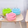 Jewelry Pouches Snack Bowl Plastic Double Layers Storage Box Dry Fruit Melon Seeds Plate - Blue