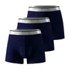 Caleçon 3 pièces 12XL grande taille hommes sous-vêtements Boxer pour homme translucide culotte Shorts respirant été Sexy doux Cool mince porter