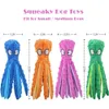 Brinquedos de cachorro Chews Squety Octopus Toys Dog Toys Soft Dog Toys Para cães pequenos Puple