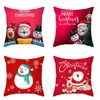 Christmas Decorations Christmas Cushion Cover Merry Christmas Decor For Home Santa Claus Christmas Ornament Xmas Gift Navidad Happy New Year