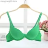 حمالات الصدر اليابانية Deep v size size usp up bra small str. underwire sexy 3/4 cup t Shirt bra seamless dent girl dress bra t230522