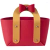 Presentförpackning 10st mini pu läderväskor med band baby flicka duschfest gynna födelsedagshändelse små företagsförpackningar leveranser