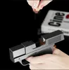 New Creative Pistol Turbo Gas Lighter Inflatable Lighter Cigarette Case 10PCS Windproof Cigar Lighter Toy highest quality
