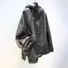 Women's Leather 2023 äkta modejacka Real Sheepskin Coat Lady Lambskin Biker Jackets TF5471