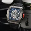 Reloj Hombre Wine Cask Type Siliconen Waterdichte Luminous Quartz Wacht heren Fashion Business Watch Rmquartz Watches