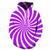 Moletons masculinos Kyku Marca Dizziness Hoodie Men Novel Hooded Casual 3D Impresso Mens Pullover engraçado sexy sexy