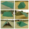 Tentes et abris 4x4m 4x3m 3x3m 19 point de suspension tente toile cirée imperméable auvent de survie sac à dos extérieur auvent de camping étanche 230520