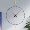 Orologi da parete Nordic Modern Living Room Design Elegante Orologio insolito Silenzioso Creativo Orologio Da Parete Decor