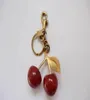 Chaves de cereja de cereja cor vermelha chapstick wrap lipstick capa time lipbalm cozybag peças moda moda9126782