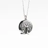 Chains Stainless Steel Tree Of Life Cremation Urn Pendant Necklace Jewelry Human Ash Necklaces Gift For Him