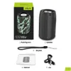 Haut-parleurs portables Zealot S32 Bluetooth 5.0 Haut-parleur Hifi Subwoofer 3D Stereo Diaphragm O Tf Card Aux Usb Flash Drive Play Mi Dhmdo