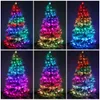 Christmas Decorations 5/10M Led Strip Light RGB Infrared Bluetoot Ontroller Christmas Decor For Home Christmas Tree Lights Xmas Ornament Gift New Year