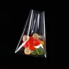 Present Wrap Transparent Flat Open Top Candy Bag Opp Plastic Cellophane Bag Lollipop Packing Cookies Packaging Wedding Party Small Present Bags 230522