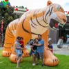 Fábrica Venta directa Gigante al aire libre Tigre Inflable Dotes Mascot Mascot Modelo de animales grandes en venta