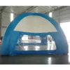 Lufttät vattentät reklam Uppblåsbar spindeltält Gazebo Arch Dome Event Station med väggar 4 s gratis för mässa