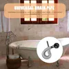 Geschenkomschakelbad Accessoire Flexibele afvoerpijp drainage badkamer draineerbenodigdheden zwarte koperen slang