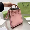 Bambus torebka luksurys Diana TOTES BAG Designer Torby na ramię dla kobiet Crossbody Letter Odciski Zakupy Torba na zakupy swobodne torba do torby portfel 2305221D