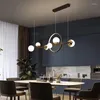 Lustres de lustres modernos lustres lustres criativos Lâmpada de iluminação pendurada casa interna para restaurante bar de cozinha de cozinha cafés
