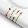 Strand 2023 Couleur Fleur Bracelets Femmes Bohème Bijoux Multicouche Charme Perles Bracelet Ensemble Ethnique Wrap Cadeau