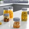 Vorratsflaschen im japanischen Stil, Glas, versiegeltes Glas, für Zuhause, für Pickles, Snacks, getrocknete Früchte, Getreide, für die Küche, Organizer, Honig