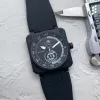 Designer AAA Mens relógios 2023 Luxunhão Gentil Business Wrist Watch Man Watch Mechanical Automatic Bell Black Leather Watch Strap Ross Bracelet Wreist Women