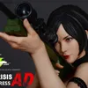 Anime manga 36cm GK Resident Evil Ada Wong Zomble Kriz Huntress AD Oyunu Eylem Figürü Heykel Garaj Kiti Model Süs Bebek Oyuncakları Hediye L230522