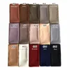 Sciarpe Premium Solid Chiffon Sciarpa Scialle Lungo Foulard Musulmano Pianura Arabo Islamico Hijab Turbante Malesia Fascia 180 70 cm