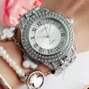 Bilek saatleri rahat kadın romantik elmas bilek izle paslanmaz çelik rhinestone tasarımcı bayanlar saat basit elbise gfit montre femme m#