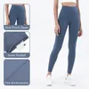 Yoga -outfits 35 kleur naakt feel yogabroek hoge taille naadloze benen sportieve damesgympoten met zakken 230520