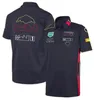 T-shirt da corsa F1 Polo estiva da uomo della squadra Stesso stile personalizzato