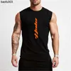 T-shirt da uomo Estate Palestra Canotta Uomo Allenamento Camicia senza maniche Bodybuilding Abbigliamento Fitness Uomo Abbigliamento sportivo Gilet muscolari Uomo Canotte J230522