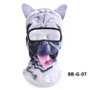 Beanies Beanie/Skull Caps 2023 Fashion Outdoor Hat Women Cute 3D Animal Masks Sunscreen Motion Headgear Windbreak Dustproof Cycling Mask