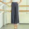 Sahne Giyim Latin Dans Uygulama Pantolon Kadınlar İçin Yetişkin 4 Renkli Giysiler Modern Standart Eğitim Rumba Pantolon Dwy5267