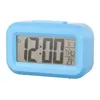 Réveil muet en plastique LED température intelligente photosensible chevet réveils numériques Snooze veilleuse calendrier bureau horloge de Table