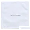 Limpeza de panos de sublimação em branco poliéster/algodão 30x30cm transferência de calor diy impressão entrega de impressão de homekee housekee Órgão DHL46