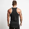 Men s tanktops blanco gym kleding bodybuilding tanktop man zomer mode mouwloos shirt cotton fitness sportkleding slanke spiervesten 230522