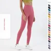 Yoga -outfits 35 kleur naakt feel yogabroek hoge taille naadloze benen sportieve damesgympoten met zakken 230520