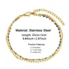 Anklets 304 Rostfritt stål Simple Ball Chain Multilayer skiktade ankel Multicolor Sandaler Barefoot Beach Foot Anklet 25cm (9 7/8 ") Lång G220519