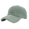 Ball Caps Pack Hat Faux Lamb Wool Baseball Cap For Men Women Teddy Fleece Sports Hats Warm Winter Outdoor Travel Men's &