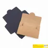 Kraft Paper Black Membership Card Packaging Box Busines