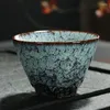 Cups Saucers Ceramic Kiln Change Tea Cup Anti Scalding Small Bowl Big Size 120ML China Home Creative