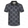 2023 MENS POLOS Lapel Design Shirt Summer Outdoors Short Sleeve Classic G T Shirt Sense Sense Top