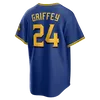 Julio Rodriguez Baseballtrikot Mariners Ken Griffey Seattles Jarred Kelenic Ichiro Suzuki Luis Castillo Jarred Kelenic Eugenio Suarez Paul Sewald Winker Ray