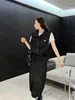 Two Piece Dress Designer designer 23ss skirt set womens clothing Hooded trench coat vest clip hem drawstring design elastic waist half sets High quality OV2R Q3FV